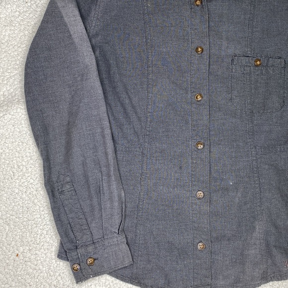 Woolrich Charcoal Heather Flannel Shirt: Size Extra Large - Picture 5 of 10